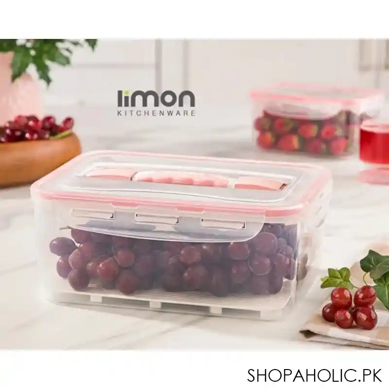 limon four lock container 4.5 ltr product code: 10035 main image
