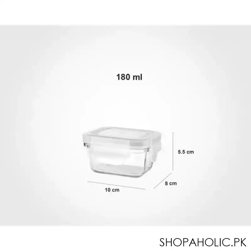 limon glass container 180 ml product code: 1953 image2