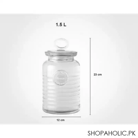 limon glass jar 1.5ltr large size product code: 1872 image3