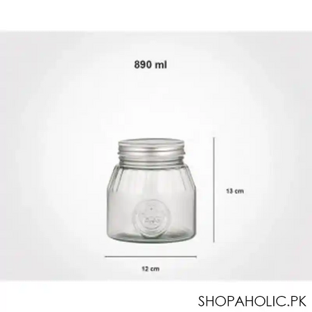 limon glass jar with steel lid 890ml product code: 2035 image2