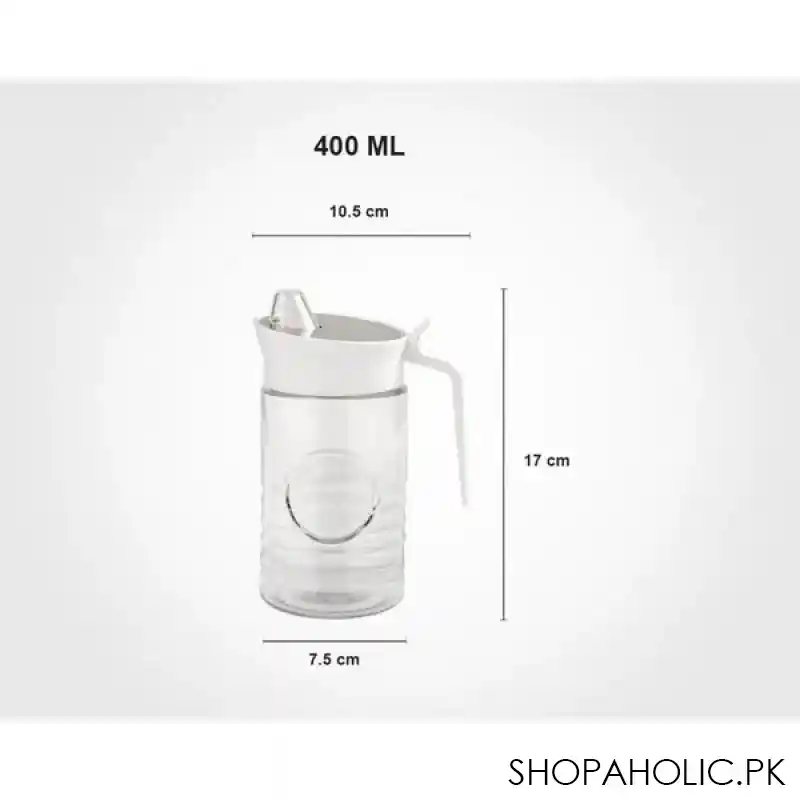 limon glass oil bottle 400 ml product code: 1882 image3