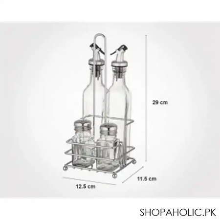 limon glass sauce 4 pcs set with stand product code: 2061 image2