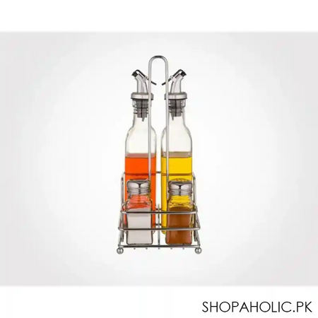 limon glass sauce 4 pcs set with stand product code: 2061 image5