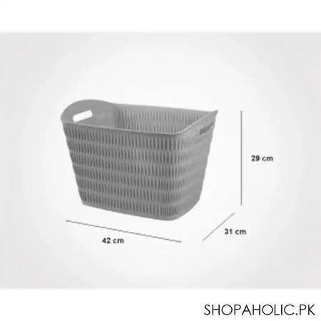 limon open rectangle laundry basket product code: 1394 image2