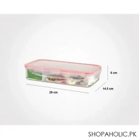 limon plastic food container 4 section box 1.8ltr product code: 77635 image2