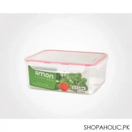 limon plastic storage container 4.5ltr product code: 71435 image3