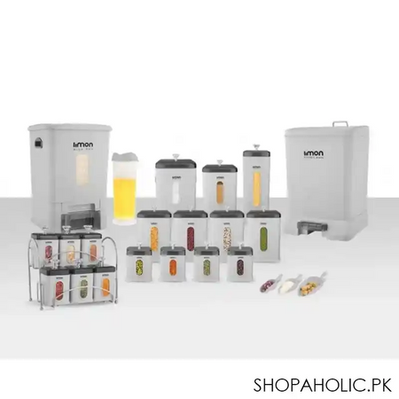 limon rectengle 21 pcs kitchen set product code: 2009 image2