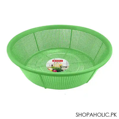 Lion Star Basin Strainer, 28cm, 11 Inches Diameter, Green, BA-34 - Main Image