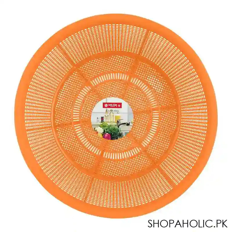 Lion Star Basin Strainer, 28cm, 8x11 Inches, Orange, BA-34 - Image 2