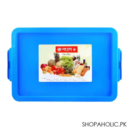 Lion Star Clear Box Multi-Purpose Container, No. 30, Blue, FX-5 - Image 2