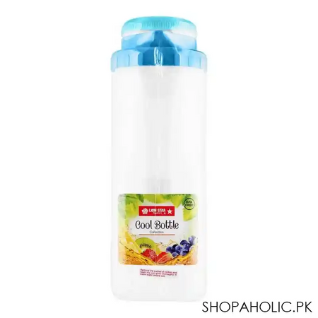lion star drink saloon water bottle, 2 liters, blue, ds 1 image2