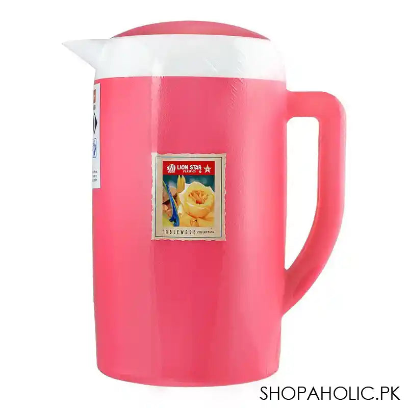 Lion Star Elipse Thermo Water Jug, Pink, 1.8 Liters, K-25 - Main Image