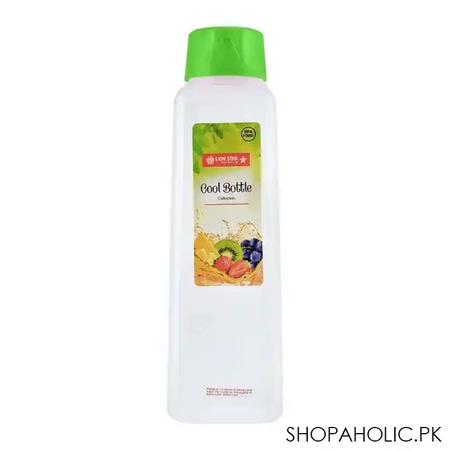 lion star flower water bottle, 2.3 liters, green, f 2 image2