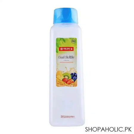 lion star flower water bottle, blue, 2 liters, f 1 main image