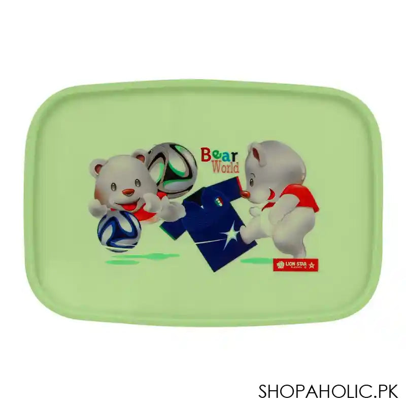 Lion Star Japan Seal Ware Lunch Box, Green, 7.5x5x2 Inches, xBC-9 - Image 2