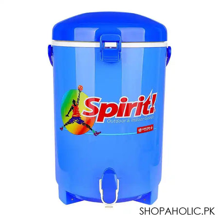 Lion Star Lago Drink Jar, 10 Liter, 10.2in x 17.1in, Blue, D-30 - Main Image