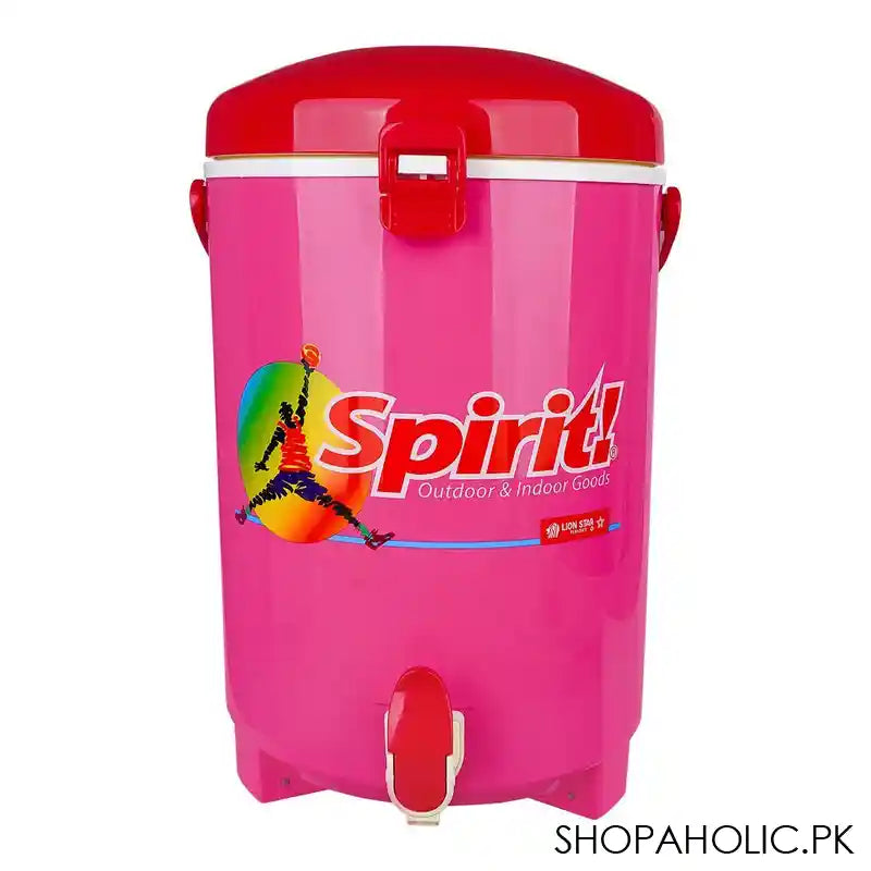 Lion Star Lago Drink Jar, 10 Liter, 10.2in x 17.1in, Pink, D-30 - Main Image