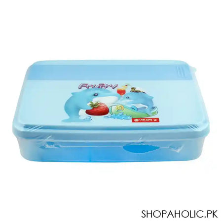 Lion Star Mario Blue Lunch Box - Main Image