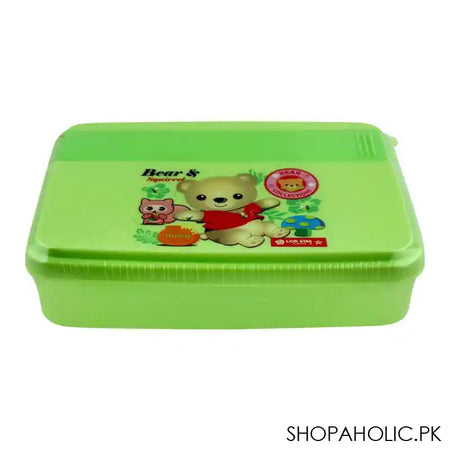Lion Star Mario Lunch Box, Green, 6.5x5x1 Inches, FB-1 - Main Image