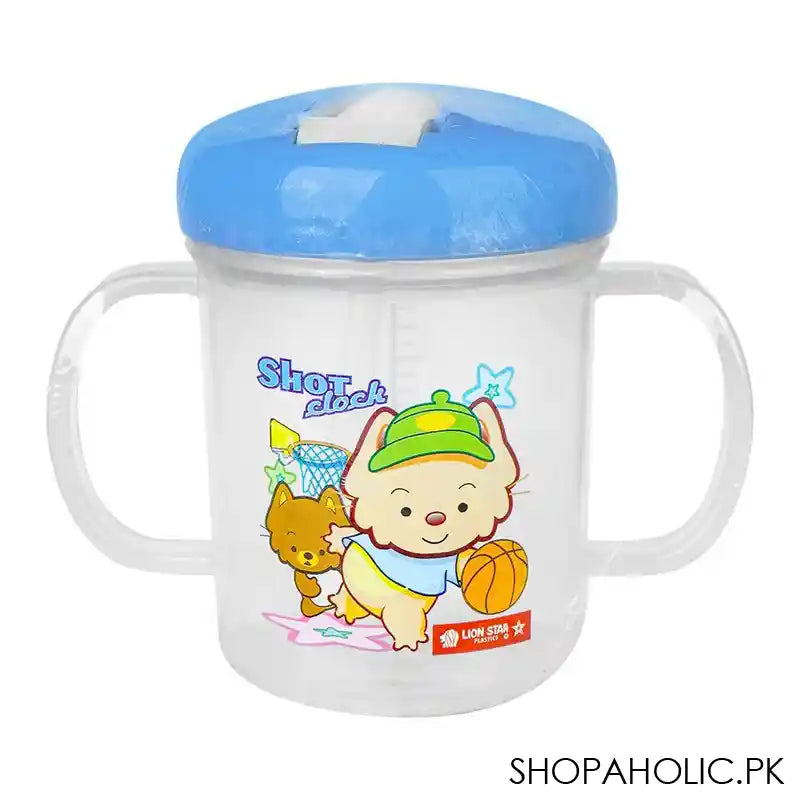 Lion Star Plastic Chise Mug, 250ml Capacity, Blue, GL-71 - Main Image