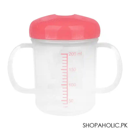 Lion Star Plastic Chise Mug, 250ml Capacity, Pink, GL-71 - Image 2