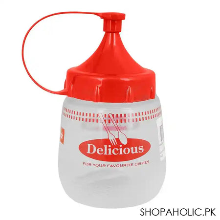 Lion Star Plastic Sauce Keeper, 250ml Capacity, Red, TS-45 - Main Image