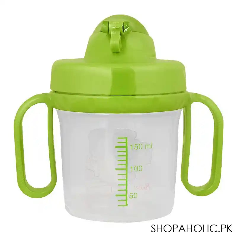 Lion Star Plastic Tora Mug With Handles, Baby Training Sippy Cup, 300ml, GL-76 - Image 2