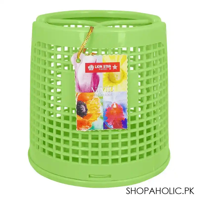 Lion Star Plastic Vivid Holder, 4.4in x 4.3in, Green, T-20 - Image 2