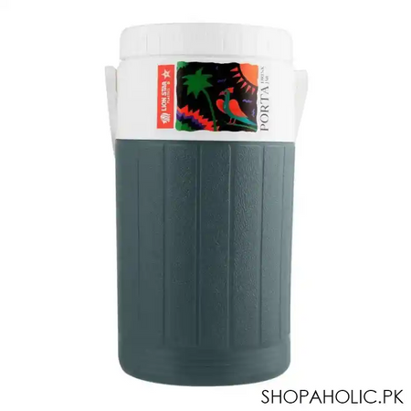 lion star porta drink jar thermos, green, 2 liters, d 24 main image