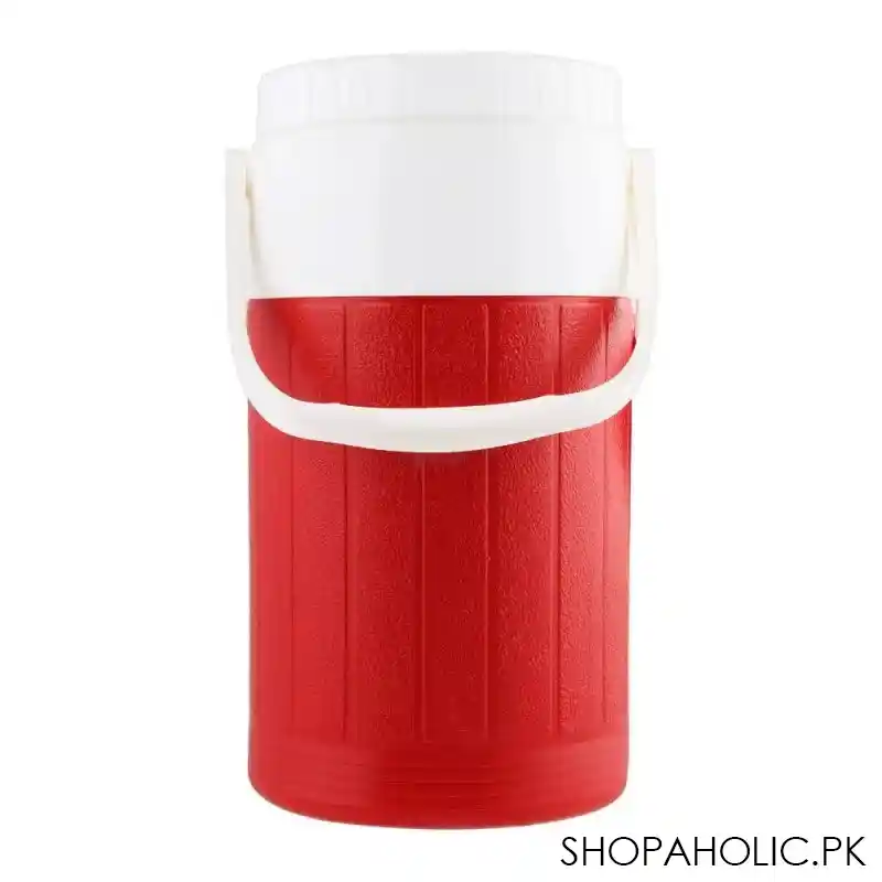 lion star porta drink jar thermos, red, 2 liters, d 24 image2