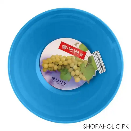 lion star ruby bowl, blue, 750ml, 6 inches diameter, mw 18 image2