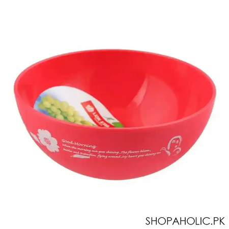 lion star ruby microwave bowl, pink, 450ml, mw 17 main image