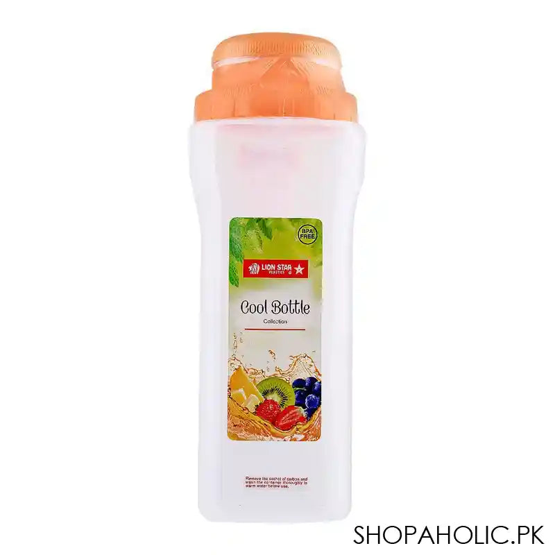 Lion Star Saloon Water Bottle, Orange, 2.5 Liters, DS-2 - Image 2