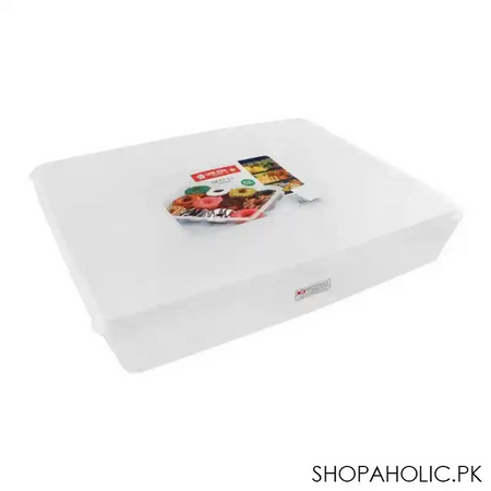 lion star sealware dicky k 5 plastic food container, white, bc 11 main image
