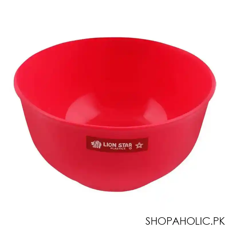 lion star soup bowl, pink, 5 inches diameter, 530ml, mw 29 main image