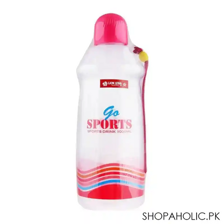 lion star sports water bottle, 03 pink, nn 50 main image