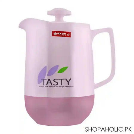 lion star thermo water jug, 1.3 liters, pink, k 1 main image