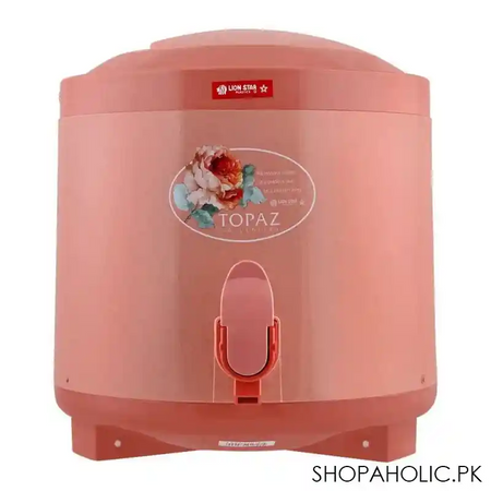 lion star topaz sahara water cooler, 6 liters, red, d 21 main image