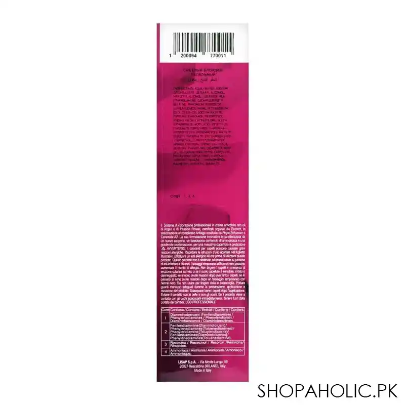 lisap lk 1:1 cream color 8/2 aa, light ash blonde, 100ml image3