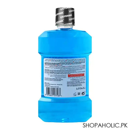 Listerine Cool Mint Antiseptic Mouthwash, 500ml - Image 2