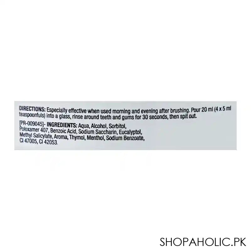 Listerine Fresh Burst Antiseptic Mouthwash, 250ml - Image 2