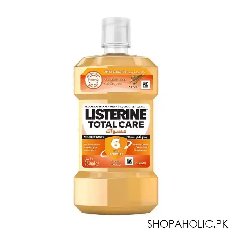 listerine miswak mouthwash, 250ml main image