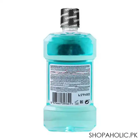 listerine teeth & gum defence soft mint mouthwash, 250ml image3