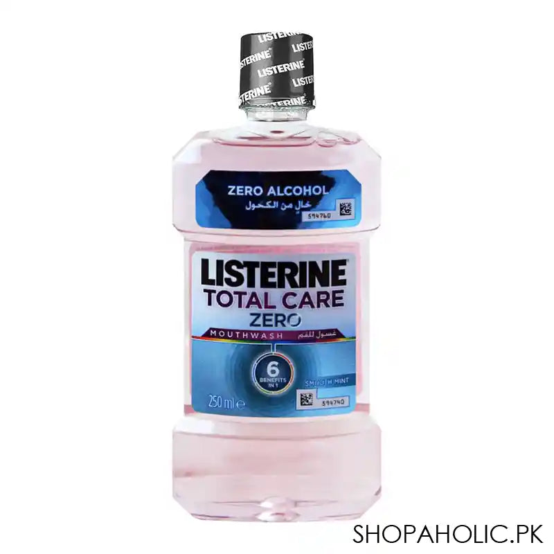 Listerine Total Care Zero Smooth Mint Mouthwash, 250ml - Main Image