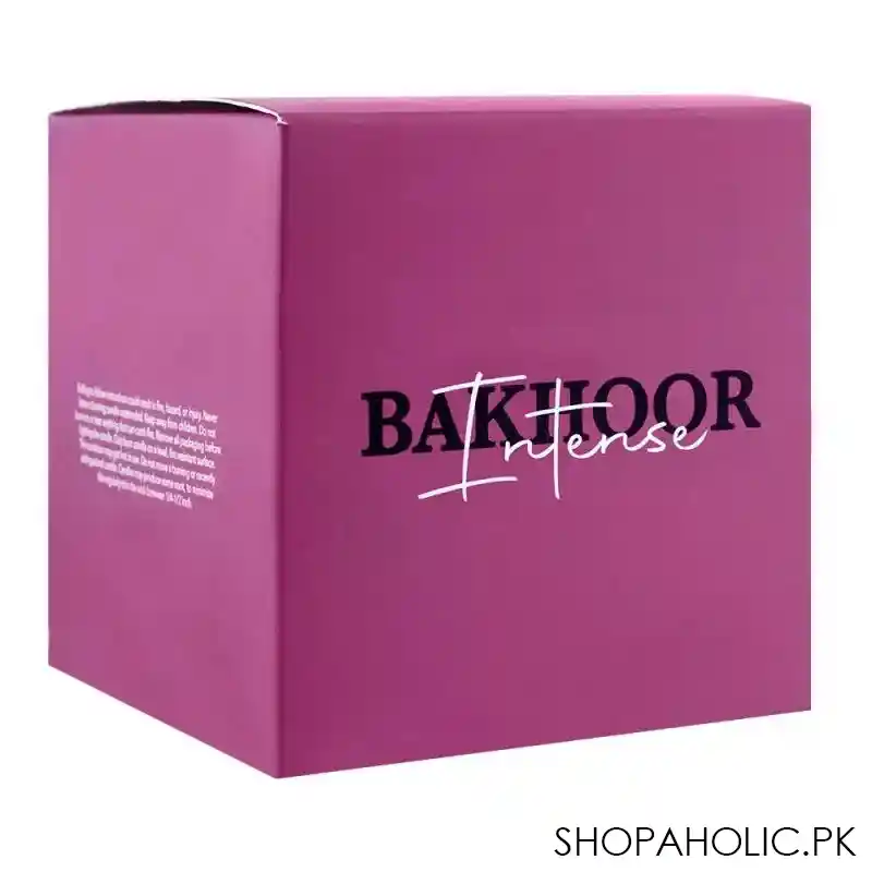 litt & co bakhoor intense fragranced candle image2