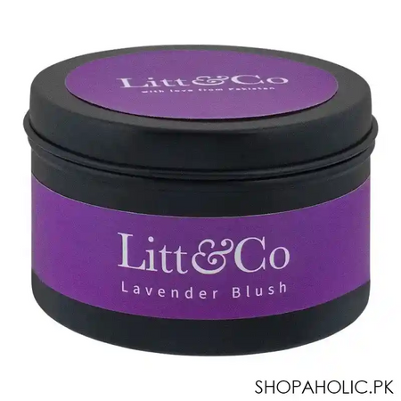 litt & co lavender blush fragranced candle main image
