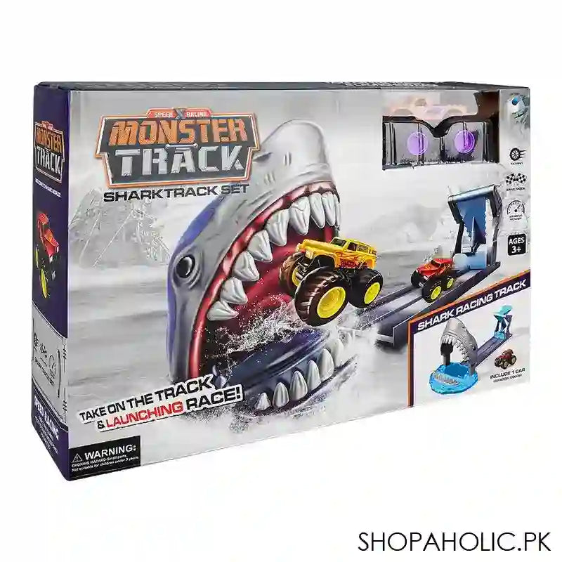 Live Long Shark Racing Track Set, For 3+ Years Kids, 011-84 - Image 3