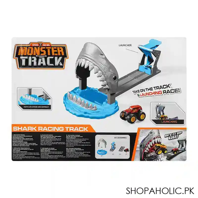 Live Long Shark Racing Track Set, For 3+ Years Kids, 011-84 - Image 4