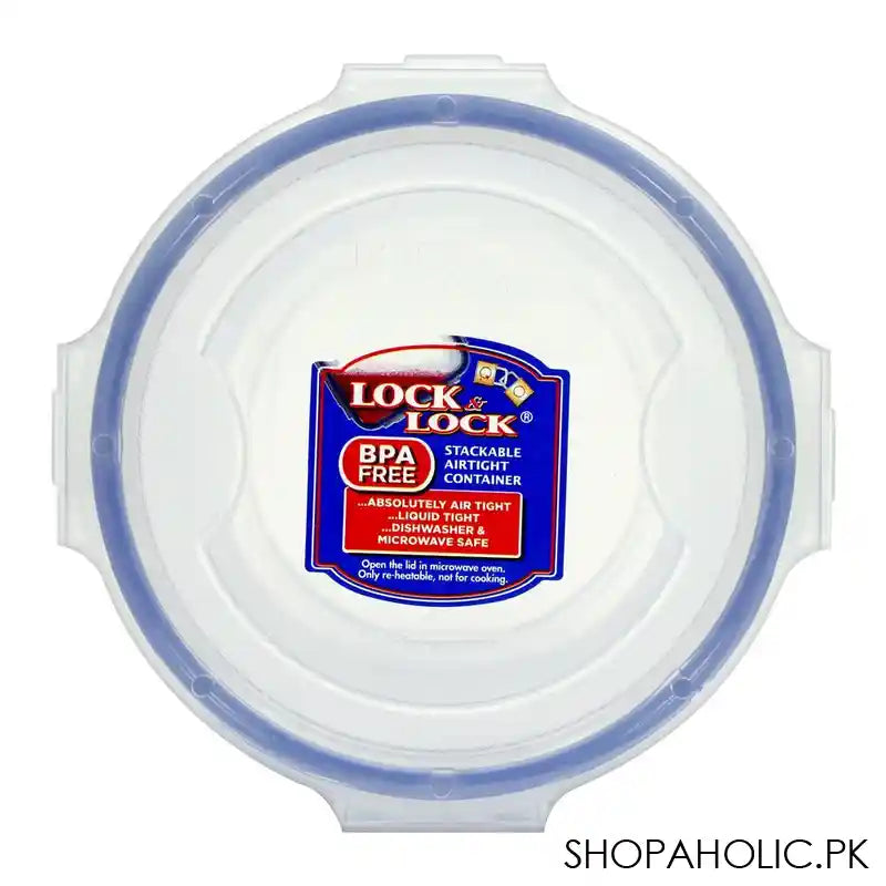 Lock & Lock Air Tight Round Tall Food Container, 700ml, LLHPL932D - Image 2
