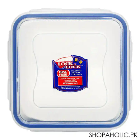 Lock & Lock Air Tight Square Tall Food Container, 860ml, LLHPL855 - Image 2